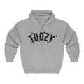 Full-Zip Hoodie - 'Toozy' Ornate Cross Logo